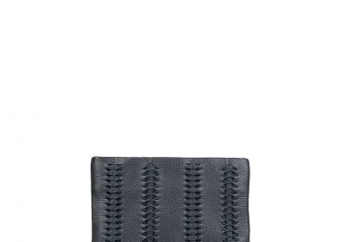Clutch γυναικεία Park House Μαύρο ASC01 Fishbone Clutch 261 - Park House - 