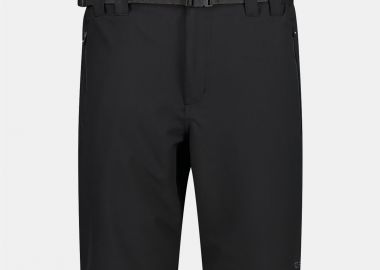 CMP HIKING SHORTS WITH INTEGRATED BELT ΜΑΥΡΟ - CMP - 