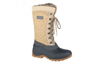 CMP Nietos 3Q47966 Γυναικείες Μπότες Χιονιού με Γούνα Μπεζ - CMP - 