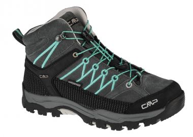 CMP Παιδικά Μποτάκια Πεζοπορίας Rigel Mid Αδιάβροχα Γκρι 3Q12944-36UH - CMP - 