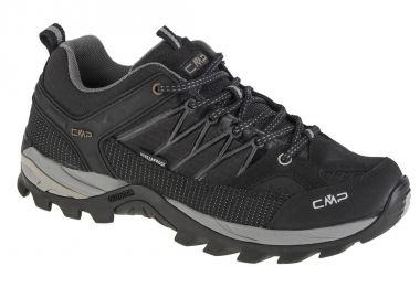 CMP Rigel Low 3Q54457-73UC Ανδρικά Ορειβατικά Παπούτσια Αδιάβροχα Μαύρα - CMP - 