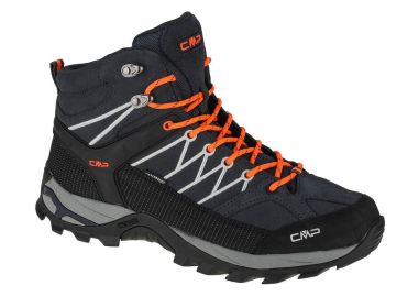 CMP Rigel Wp 3Q12947-56UE Ανδρικά Ορειβατικά Μποτάκια Αδιάβροχα Γκρι - CMP - 