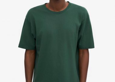 Colorful Standard ανδρικό T-shirt μονόχρωμο Relaxed Fit - CS1001 Πράσινο Σμαραγδί - COLORFUL STANDARD - 