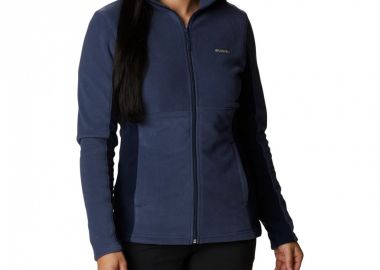 Columbia Basin Trail Iii Full Fleece Γυναικεία Ζακέτα με Φερμουάρ σε Navy Μπλε Χρώμα 1938041-466 - Columbia - 