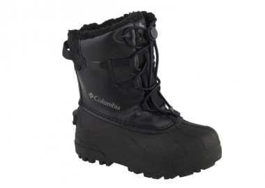 Columbia Bugaboot Celsius Παιδικές Μπότες Χιονιού με Κορδόνια Μαύρες 2007401-010 - Columbia - 