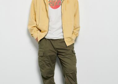 Comfort fit cargo παντελόνι - FUNKY BUDDHA - 