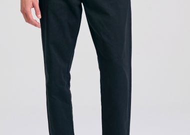 Comfort fit garment dyed chino παντελόνι - FUNKY BUDDHA - 