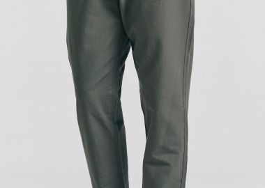 Comfort fit linen blend chino παντελόνι - FUNKY BUDDHA - 