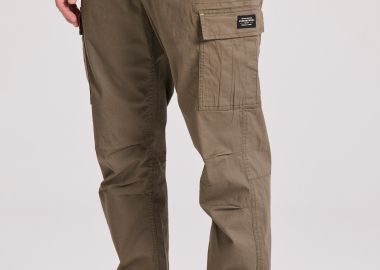 Comfort garment dyed cargo παντελόνι - FUNKY BUDDHA - 