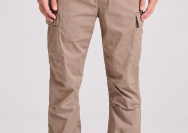 Comfort garment dyed cargo παντελόνι - FUNKY BUDDHA - 