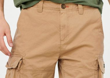 Comfort stretch cargo βερμούδα - FUNKY BUDDHA - 