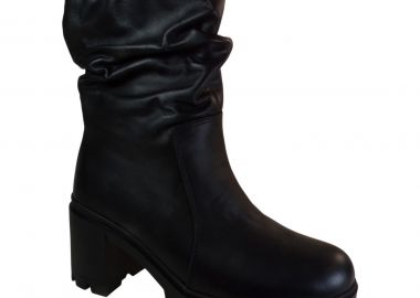 Commanchero Γυναικεία Μποτάκια 51454-721 Μαύρο Δέρμα - Commanchero Original - 