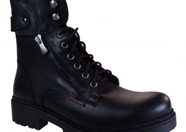 Commanchero Γυναικεία Μποτάκια Αρβυλάκια 5546-721 Μαύρο Δέρμα - Commanchero Original - 