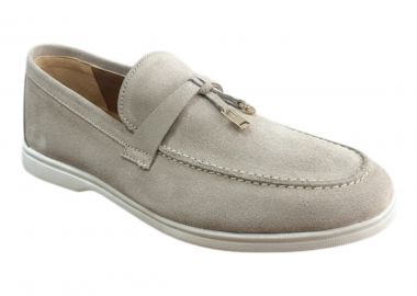 Commanchero Γυναικεία Παπούτσια Μοκασίνια 51339-428 Μπέζ Δέρμα - Commanchero Original - 