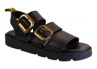 Commanchero Γυναικεία Πέδιλα 5767-721 Μαύρο Δέρμα - Commanchero Original - 