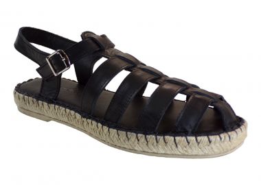 Commanchero Γυναικεία Πέδιλα 5971-721 Μαύρο Δέρμα - Commanchero Original - 