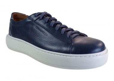 Commanchero Sneakers Ανδρικά Παπούτσια 72400-727 Μπλέ Δέρμα - Commanchero Original - 