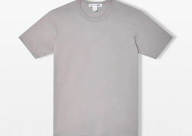 COMME DES GARÇONS SHIRT Ανδρικό Γκρι Shirt Logo T-shirt - COMME DES GARÇONS SHIRT - 