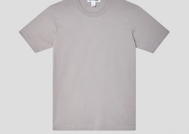 COMME DES GARÇONS SHIRT Ανδρικό Γκρι Shirt Logo T-shirt - COMME DES GARÇONS SHIRT - 