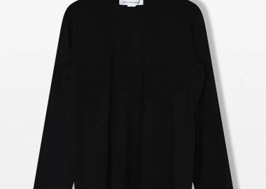COMME DES GARÇONS SHIRT Ανδρικό Μαύρο Forever Long Sleeved T-Shirt - COMME DES GARÇONS SHIRT - 