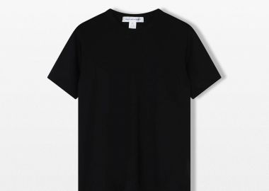 COMME DES GARÇONS SHIRT Ανδρικό Μαύρο Forever Short Sleeved T-Shirt - COMME DES GARÇONS SHIRT - 