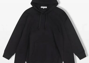 COMME DES GARÇONS SHIRT Ανδρικό Μαύρο Quad Sleeve Hooded Sweatshirt - COMME DES GARÇONS SHIRT - 