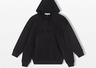 COMME DES GARÇONS SHIRT Ανδρικό Μαύρο Quad Sleeve Hooded Sweatshirt - COMME DES GARÇONS SHIRT - 