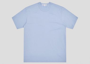 COMME DES GARÇONS SHIRT Ανδρικό Μπλε Shirt Logo T-shirt - COMME DES GARÇONS SHIRT - 