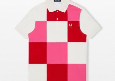 COMME DES GARÇONS SHIRT Ανδρικό x Fred Perry Patchwork Design Polo T-Shirt - COMME DES GARÇONS SHIRT - 