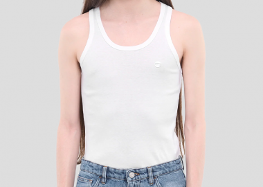 COPERNI Ανδρικό Λευκό Logo Tank Top - COPERNI - 