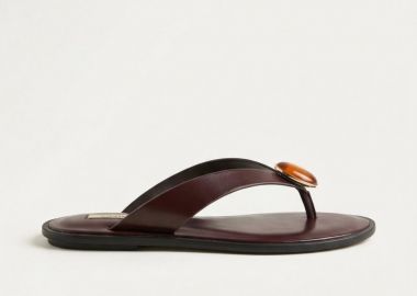 CORINA Σανδάλια με μεταλλική λεπτομέρεια - 6445 - Bordeaux Matte - CORINA - 