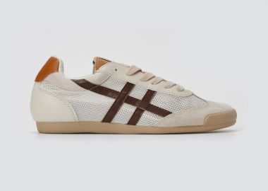 CORINA Sneakers με κορδόνια - 6035 - Beige Matte - CORINA - 