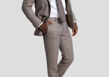 CORNELIANI Ανδρικό Πολύχρωμο Notched Lapel Suit - CORNELIANI - 