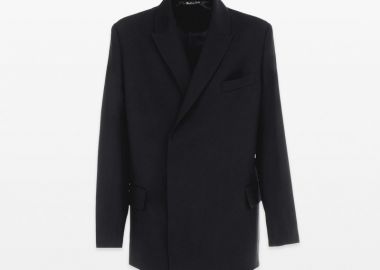 COSTUMEIN Ανδρικό Μαύρο Malene Dallas Wool Blazer - COSTUMEIN - 