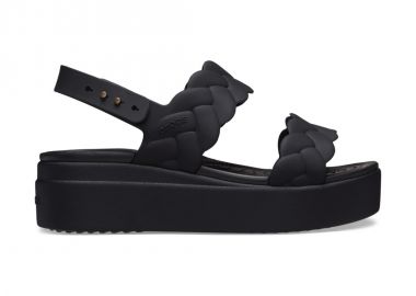 Crocs Brooklyn Woven Low Wedge W 209977060 sandals - Crocs - 