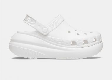 CROCS CLASSIC CRUSH CLOG ΑΣΠΡΟ - CROCS - 