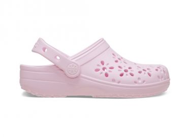 Crocs Classic Floral Cut Out Clog Kids 2109436ZW - Crocs - 
