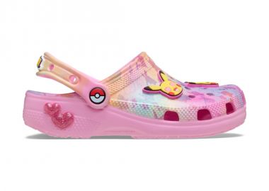 Crocs Classic Pikachu Pink Clog K 21122990H - Crocs - 