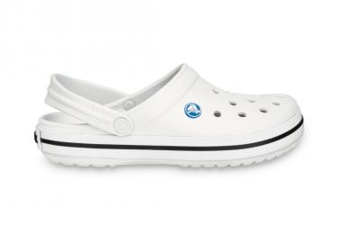 Crocs Crocband Ανατομικά Σαμπό Λευκά 11016-100 - Crocs - 