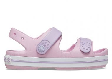 Crocs Crocband Βρεφικά Σανδάλια για Κορίτσια Pink (Μεγέθη 19-28) ΡΟΖ - CROCS - 