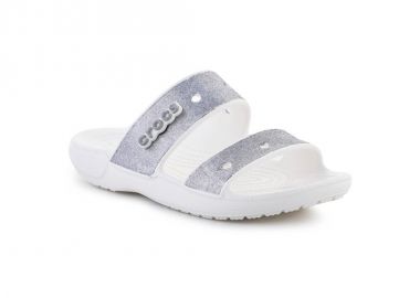 Crocs Glitter II Slides σε Λευκό Χρώμα 207769-90H - Crocs - 