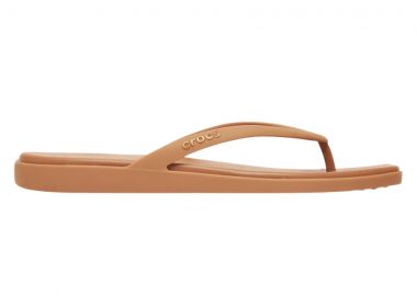 CROCS Γυναικείες Miami Flip Slides - Καφέ-211435-BROWN - CROCS - 