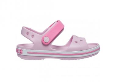Crocs Παιδικά Ανατομικά Παπουτσάκια Θαλάσσης Crocband 12856-6GD Ροζ - Crocs - 
