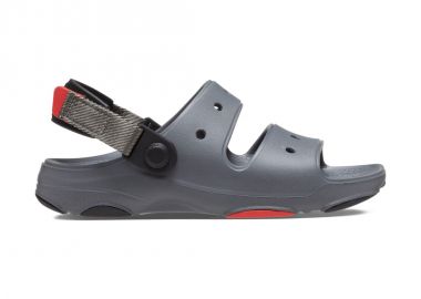 Crocs Παιδικά Ανατομικά Σαμπό Θαλάσσης 207707-0DA Γκρι - Crocs - 