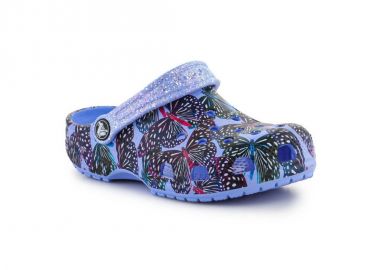 Crocs Παιδικά Ανατομικά Σαμπό Θαλάσσης Classic Butterfly Clog 208297-5Q7 Μπλε - Crocs - 