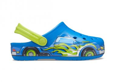 Crocs Παιδικά Ανατομικά Σαμπό Θαλάσσης Fun Lab Truck Band 207074-4JL Μπλε - Crocs - 