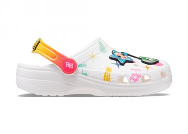 Crocs Παιδικά Σαμπό Θαλάσσης Rainbow High 208117-90H Λευκά - Crocs - 