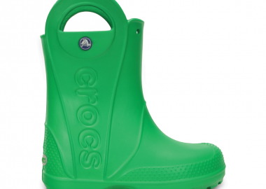 Crocs Παιδικές Γαλότσες Handle It Πράσινες 12803-3E8 - Crocs - 