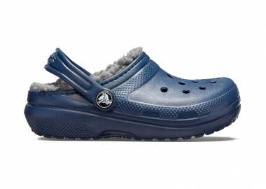 Crocs Παιδικές Παντόφλες Navy Μπλε Classic Lined 207009-459 - Crocs - 