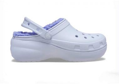 CROCS σαμπό γυναικεία Classic Platform Lined Clog W - Λιλά-207938-UNKNOWN - CROCS - 